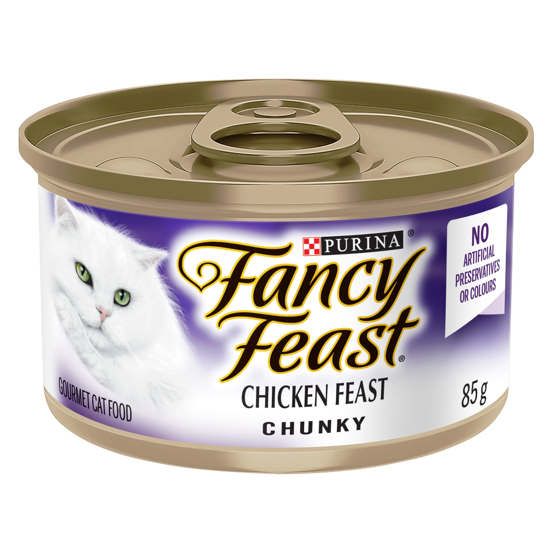 Purina Fancy Feast Chunky Chicken Feast, Wet Cat Food 85g
