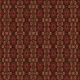 thumbnail image 1 of Ahgly Company Tapis d'Intérieur Lavable en Machine Carré Transitionnel Acajou Brun, 5 Pieds Carré, 1 of 7