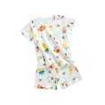 thumbnail image 4 of Kmbangi Vêtements de Loisirs pour Tout-Petits Manches Courtes Col Rond Hauts Shorts, 4 of 9