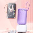 thumbnail image 2 of braveheart ABS Large Capacity 10000 Power Bank Case 5W Fast Charging 22.5W Large Capacity 10000 Power Bank Case black, 2 of 6