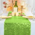thumbnail image 1 of TopLLC Home Decor, Room Decor, Wall Decor Table Flag Glitter Wedding Glitter Table Flag For Wedding Parties 12x71 Inches In A Variety Of Colors Polyester table flag, 1 of 6