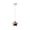 Black, variant on Fwttom Iron Pendant Light, Bedhead Pendant Light Bedroom Light Hallway Balcony Hanging Line Light Dining Room Light