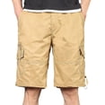 thumbnail image 2 of Weiqiqre Shorts d'Été Décontractés pour Hommes à Multiples Poches, Unis, à Fermeture Éclair, Poignets à Cordon, Pantalons Parfaits pour la Fin de Semaine, le Golf, la Randonnée et les Activités de Plein Air en Toutes Saisons, 2 of 4
