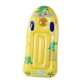 thumbnail image 3 of Almencla Kids Inflatable Surfboard Inflatable Pool Raft for Boys Girls Beach Vacation Yellow, 3 of 8