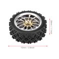 thumbnail image 4 of 1/10 Off-road Tires, Off-road RC Tires, Racing Off-Road Vehicle Tires RC Accessory Rubber Tyre Outdoor For RC 1:10 Car Part, 4 of 8