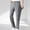 Style2-Gray mens pants, variant on Mceream Mens Casual Suit Pants Fashion Office Business Work Trousers Solid Color Straight Leg Long Pants with Pockets White L