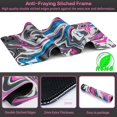 thumbnail image 4 of Fluid Pattern Gaming Mouse Pad - 35.4x15.7inch Large Extended Computer Mouse Mat, Full Desk Mousepad for Gaming, Office, Home, Non-Slip Rubber Base, 4 of 6