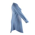 thumbnail image 4 of Robe Chemise Tunique en Denim pour Femmes à Manches Longues, à Revers, à Simple Boutonnage, 4 of 10