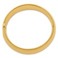 thumbnail image 2 of 14k Yellow Gold 20.65mm Hinged Bangle Bracelet, 2 of 8