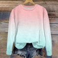 thumbnail image 4 of Yuyuzo Chandails en Molleton pour Filles Col Rond Manches Longues Décontracté Confortable Bloc de Couleur Chandail d'Automne, 4 of 4
