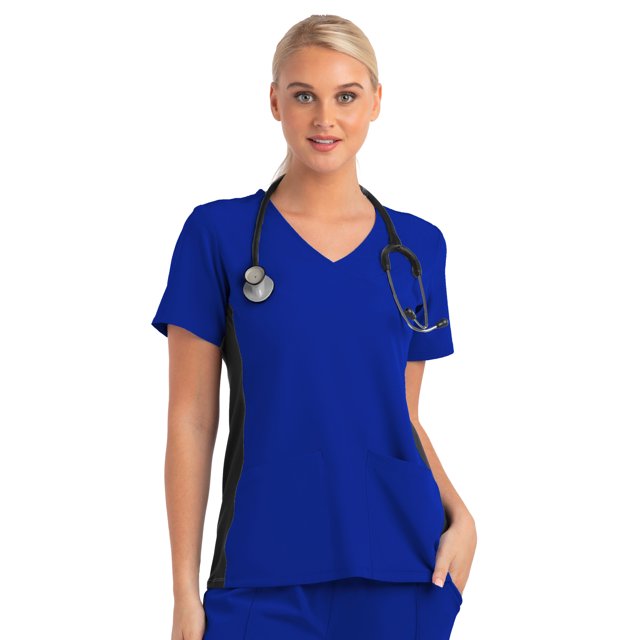 Meavn Matrix Impulse Haut de Blouse Médicale Tricoté pour Femmes (Livraison Gratuite)