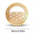 thumbnail image 2 of Copper Bath Tray for Natural Water Purification - Chemical-Free Bath Water Cleaner, Patina Protective Layer, Garden Backyard Bird Bath Purifier, JKODE, 2 of 9