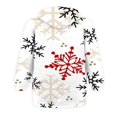 thumbnail image 4 of Ladies‘ Christmas Hoodie with Long Sleeves and Cartoon Print  featuring Pockets, 4 of 5
