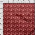 thumbnail image 3 of oneOone Rayon Maroon Fabric Floral Sewing Material Print Fabric By The Yard 56 Inch Wide, 3 of 5
