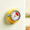 thumbnail image 2 of Kitchen Mechanical Timer, Metal Wind up 60 Minute Countdown Tool, Magnet Back 8X8X4Cm in Multicolors for Cooking Study Office, 2 of 7