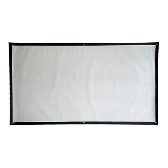 Écran de Projecteur 60 Po 4:3 Portable et Pliable - Anti-Plis et Polyvalent pour la Projection