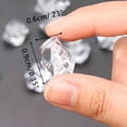 thumbnail image 3 of 100PCS Acrylic Gems Clear Ice Rocks Vase Rocks Centerpiece For Vase Fillers Party Table Scatter Wedding Display, 3 of 4