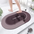 thumbnail image 1 of Dvkptbk Bath Mat Bathroom Rugs Non Slip Absorbent Stain Resistant Quick Dry Washable Bathroom Rug Bath Mats for Bathroom Floor Tub Sink Shower Mat Easy Care Red 16"x24", 1 of 7