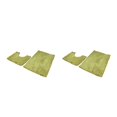 thumbnail image 3 of kurtrusly 1/2/3 Polyester Chenille Rug Carpet With Soft Texture Good Stepping Feeling And Strong Grip Prompt Green 50*80+50*50 2PCS, 3 of 6