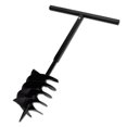 thumbnail image 1 of Ground Drill with Handle Auger Bit 200 mm Three Spirals Steel Black, 1 of 4