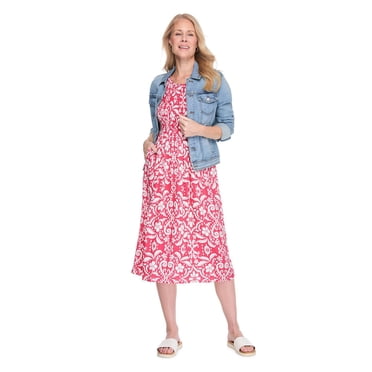 Iyla Women's Smocked Sleeveless Maxi Dress