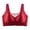 Rouge, variante sur Soutien-gorge Quotidien Sans Armatures et Sans Coutures pour la Maison et les Tenues Décontractées, Maintien Lisse et Lift, Soutien-Gorge T-Shirt avec Couverture Latérale et Coupe Confortable, Idéal pour Toutes les Saisons