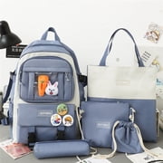 Suncoda Sportbag Backpack, Elementary School Backpack Large Capacity Messenger Bag Beam Bag Pencil Case School Bag Handbag
