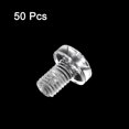 thumbnail image 3 of Unique Bargains M5x8mm Plastic Phillips Bolts PC Pan Head Machine Screws Transparent 50 Pack, 3 of 5