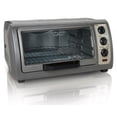 thumbnail image 2 of Four grille-pain à convection Easy Reach® Hamilton Beach, capacité 6 tranches, avec porte escamotable (31126D), 2 of 7