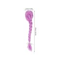 thumbnail image 2 of FESTFENDS Pet Headgear Festival Pet Wig High Temperature Fiber Violet Photography Accessory 1Set, 2 of 8