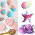 thumbnail image 4 of 16Pcs DIY Soap Mold Sphere Metal Bath Bomb Fizzy Craft Cake Candle Tart Moulds, 4 of 9