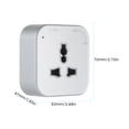thumbnail image 4 of Amdohai Universal 3-Pin Track Sockets Power Track Socket Outlet Versatile Electric Mobile Track Socket Power Track Adapter, 4 of 8