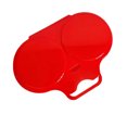 thumbnail image 2 of Fareti Food Grade Plastic Microwave Egg Poacher 2 Cavity Design Heat Resistant Perfect for Home Kitchen Breakfast, Red, 2 of 4