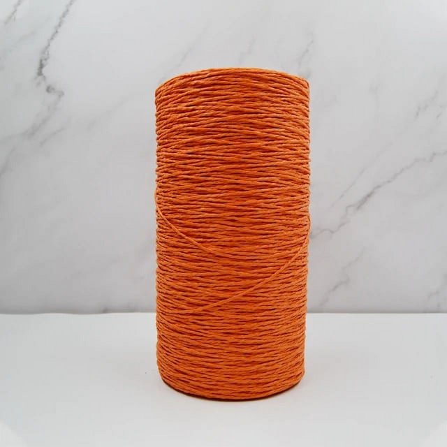 460g/lot Raffia Straw Yarn Handmade Knitting Summer Hat Bags Crocheting Yarn For Handcrafts Material
