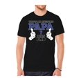 thumbnail image 1 of Mens "Who's An Awesome Papa" Short-Sleeve T-Shirts - Black - 2X-Large, 1 of 2