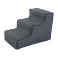 thumbnail image 4 of Dog Stairs Pet Steps Ramp Puppy Stairs Convenient Cat Stairs Dog Steps Removable L 3 Step Dark Grey, 4 of 9