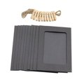 thumbnail image 1 of 10Pcs 5Inch Paper Photo Flim DIY Wall Picture Hanging Frame Album+Rope+Clips Set Curtains Ceramic Easter Eggs Oblong Pendant Beads 6 Ft Garland Flocked Christmas Paper Chains Architectural Salvage, 1 of 1