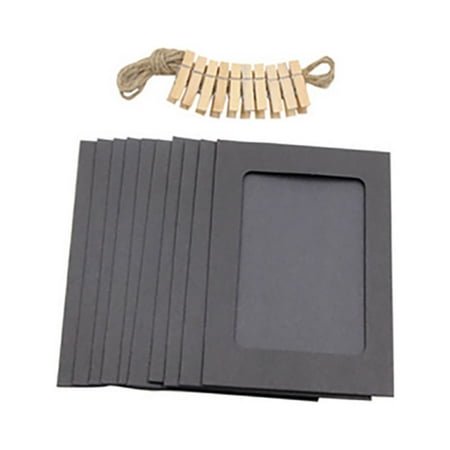 10Pcs 5Inch Paper Photo Flim DIY Wall Picture Hanging Frame Album+Rope+Clips Set Curtains Ceramic Easter Eggs Oblong Pendant Beads 6 Ft Garland Flocked Christmas Paper Chains Architectural Salvage