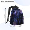 thumbnail image 2 of Sikiie Fantasy Dragon In Cathedral Print Backpack, Large Capacity Adjustable Shoulder Strap Laptop Backpack, Suitable for Travel, Business, Campus, Unisex, 2 of 6