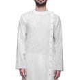 thumbnail image 4 of Atasi Long Sleeve Kurta For Men Designer Asymmetrical Cut Ethnic Kurta For Boys, 4 of 7