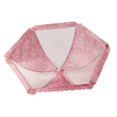 thumbnail image 2 of Oleegame 1PC Produce Storage Umbrella Barbecue Picnic Net Cover Fly Tent Food Mesh Party Kitchen Kitchen，Dining & Bar Pink, 2 of 6