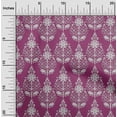 thumbnail image 2 of oneOone Polyester Spandex Dark Magenta Fabric Block Sewing Material Print Fabric By The Yard 56 Inch Wide-14, 2 of 5