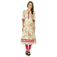 thumbnail image 1 of Phagun Kurta Bollywood Indienne de Designer pour Femmes Kurti Ethnique Tunique en Coton Robe, 1 of 5