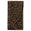 thumbnail image 3 of serony Throw Blanket Leopard Print Flannel Fleece Blankets Plush Sofa Blankets coffee 51x71in, 3 of 5