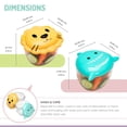 thumbnail image 4 of Melii Animal Snack Container - 2 pack - for Toddlers, Kids and Adults, 4 of 7