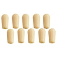 thumbnail image 1 of TISHITA 10x Electric Guitar 3 Way Pickup Selector Toggle Switch Tip Knob 3.5mm Beige, 1 of 6