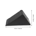 thumbnail image 4 of EIGTHTAIL 2 Pcs Fournitures pour Voiture Bloc d'Arrêt de Glissement Roue X Cales Caoutchouc Contrôle Pneu Triangle Robuste, 4 of 6