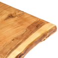 thumbnail image 2 of vidaXL Table Top Solid Acacia Wood 118x(50-60)x2.5 cm, 2 of 5