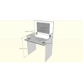 thumbnail image 3 of Nexera Paris Vanity/Desk, White, 3 of 5
