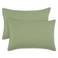 thumbnail image 1 of Unique Bargains Soft Microfiber Zippered Pillowcase, 1 of 10